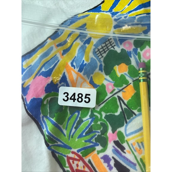 Vtg Ken Done Art and‎ Design Streetcar Scene Graphic T-Shirt  Sz M Rare Piece - Picture 10 of 10